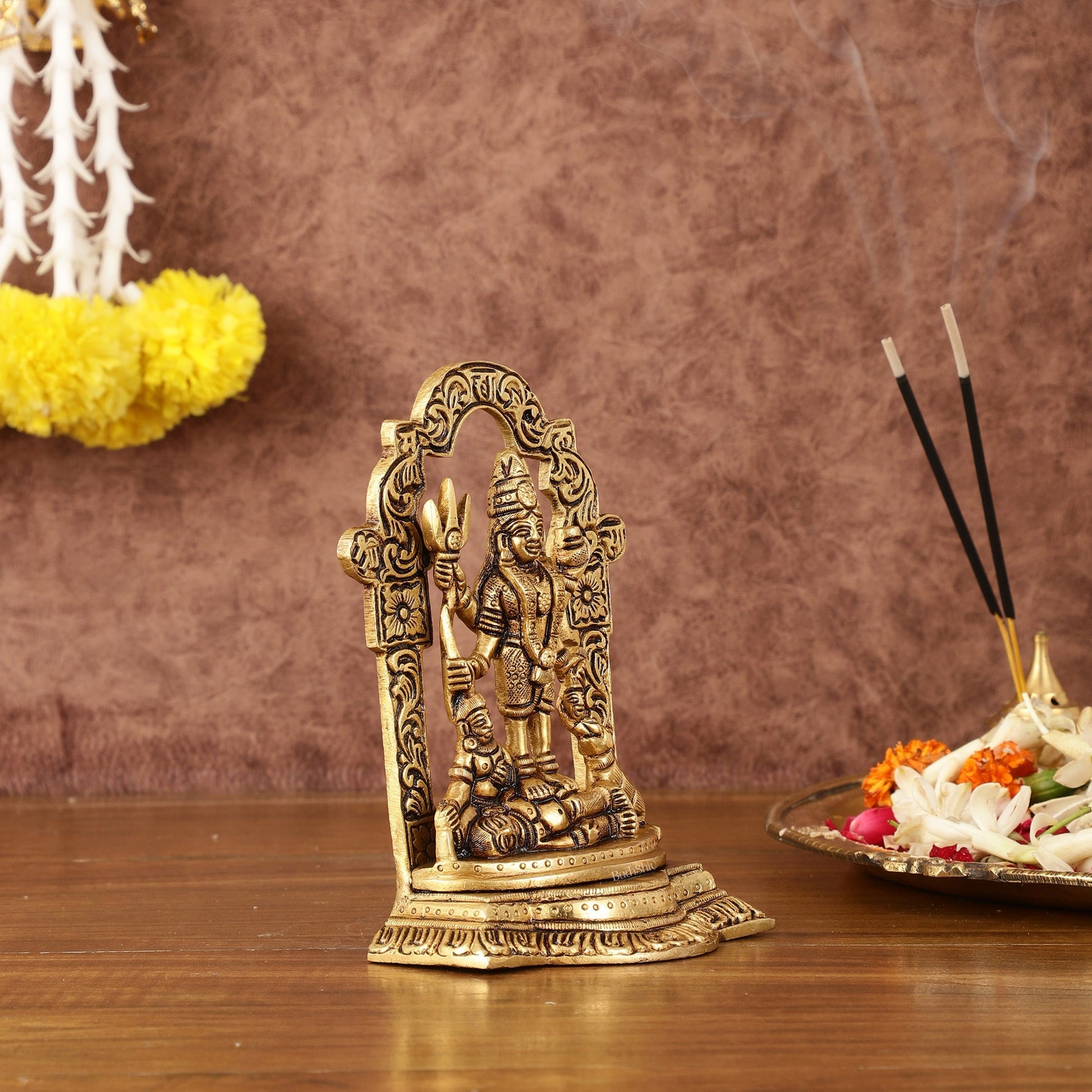 Superfine Brass Mahalasa  Narayani Mohini Vishnu Avatar Idol | Height 5.5 inch
