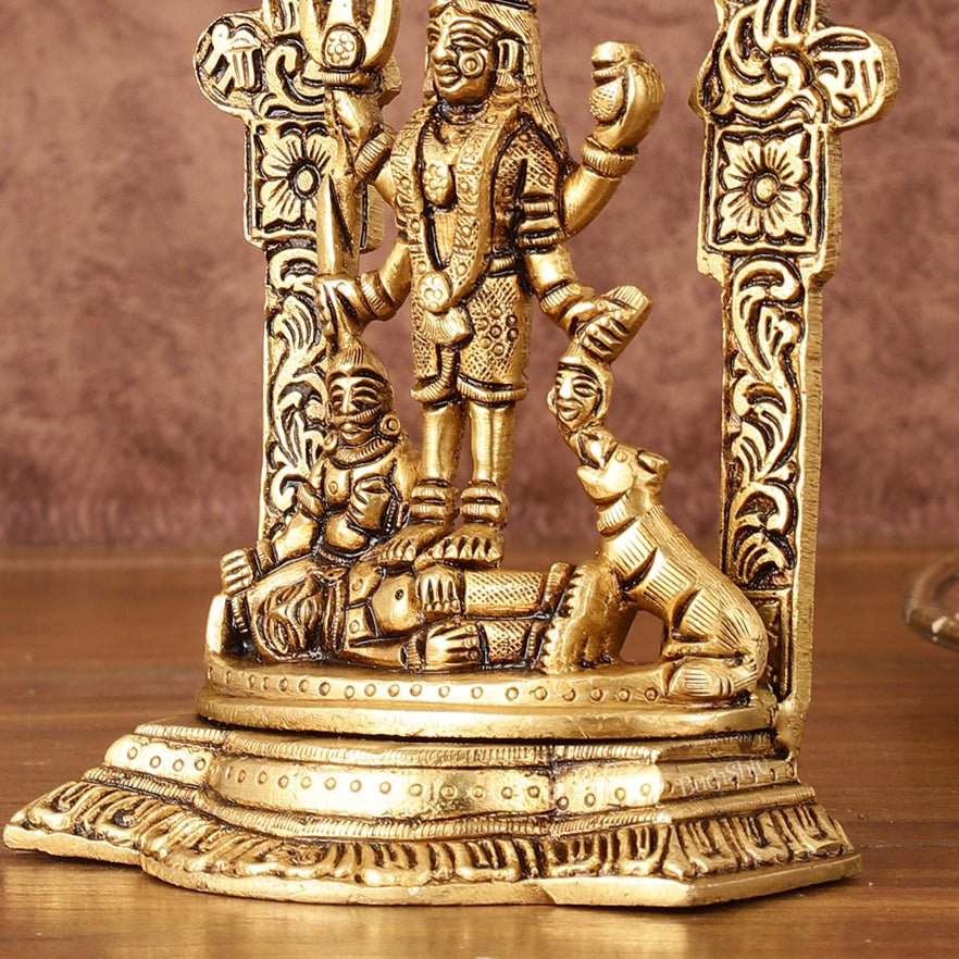 Superfine Brass Mahalasa  Narayani Mohini Vishnu Avatar Idol | Height 5.5 inch