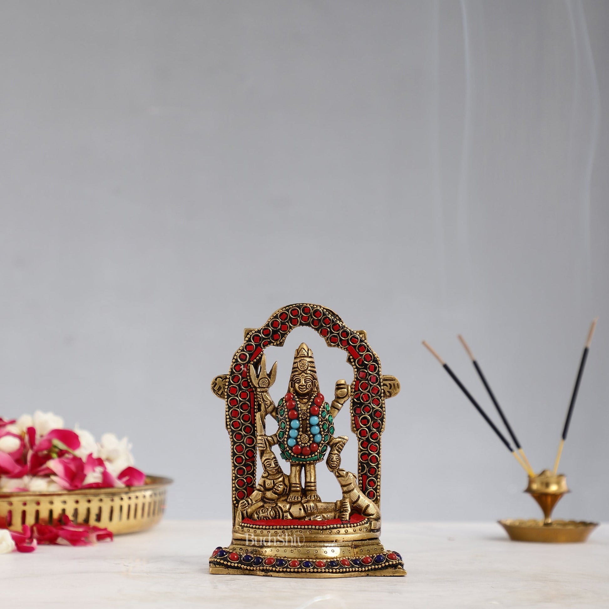 Superfine Brass Mahalasa  Narayani Mohini Vishnu Avatar Idol | Height 5.5 inch