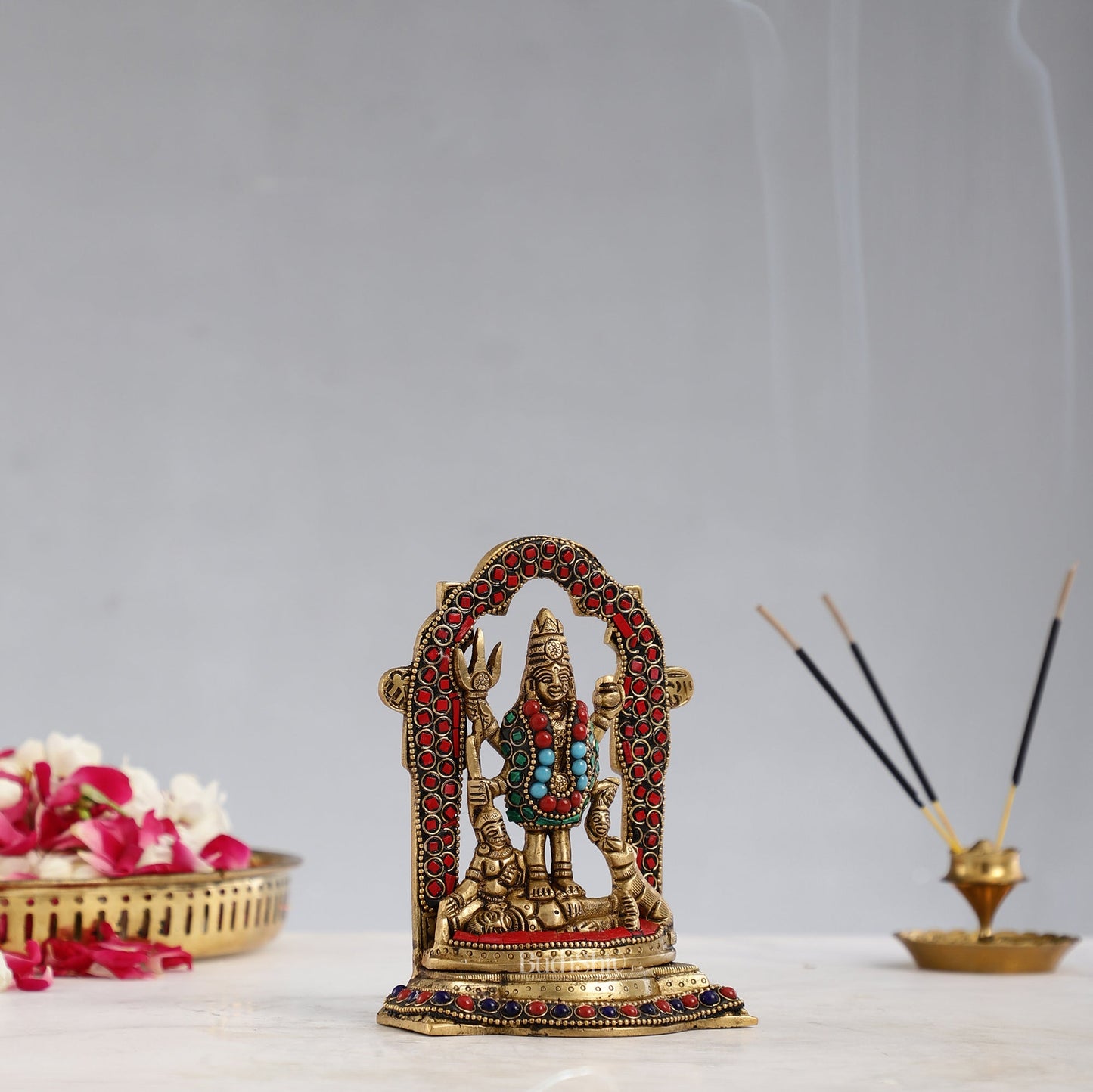 Superfine Brass Mahalasa  Narayani Mohini Vishnu Avatar Idol | Height 5.5 inch