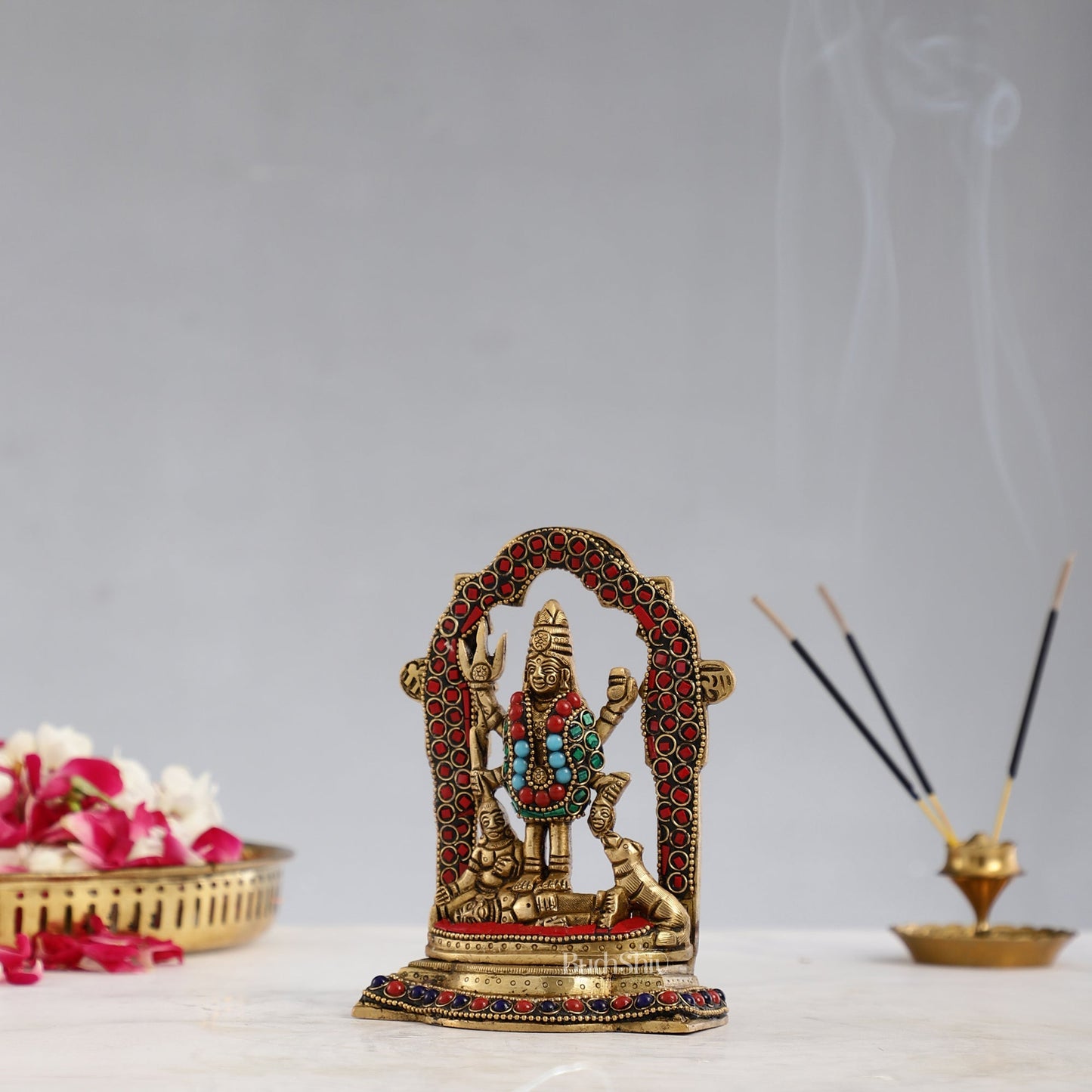 Superfine Brass Mahalasa  Narayani Mohini Vishnu Avatar Idol | Height 5.5 inch