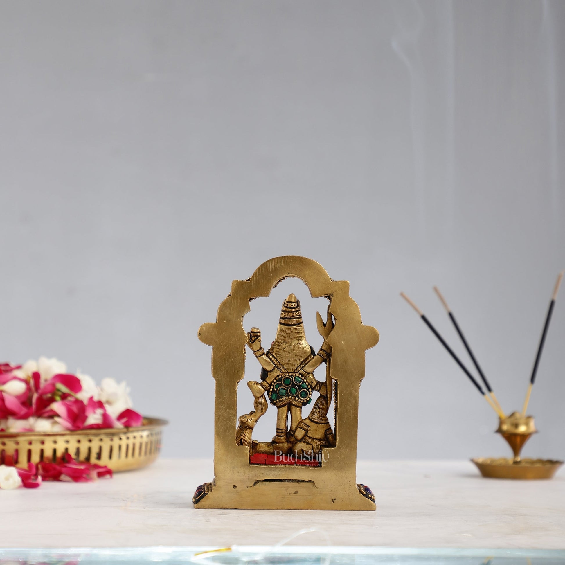 Superfine Brass Mahalasa  Narayani Mohini Vishnu Avatar Idol | Height 5.5 inch