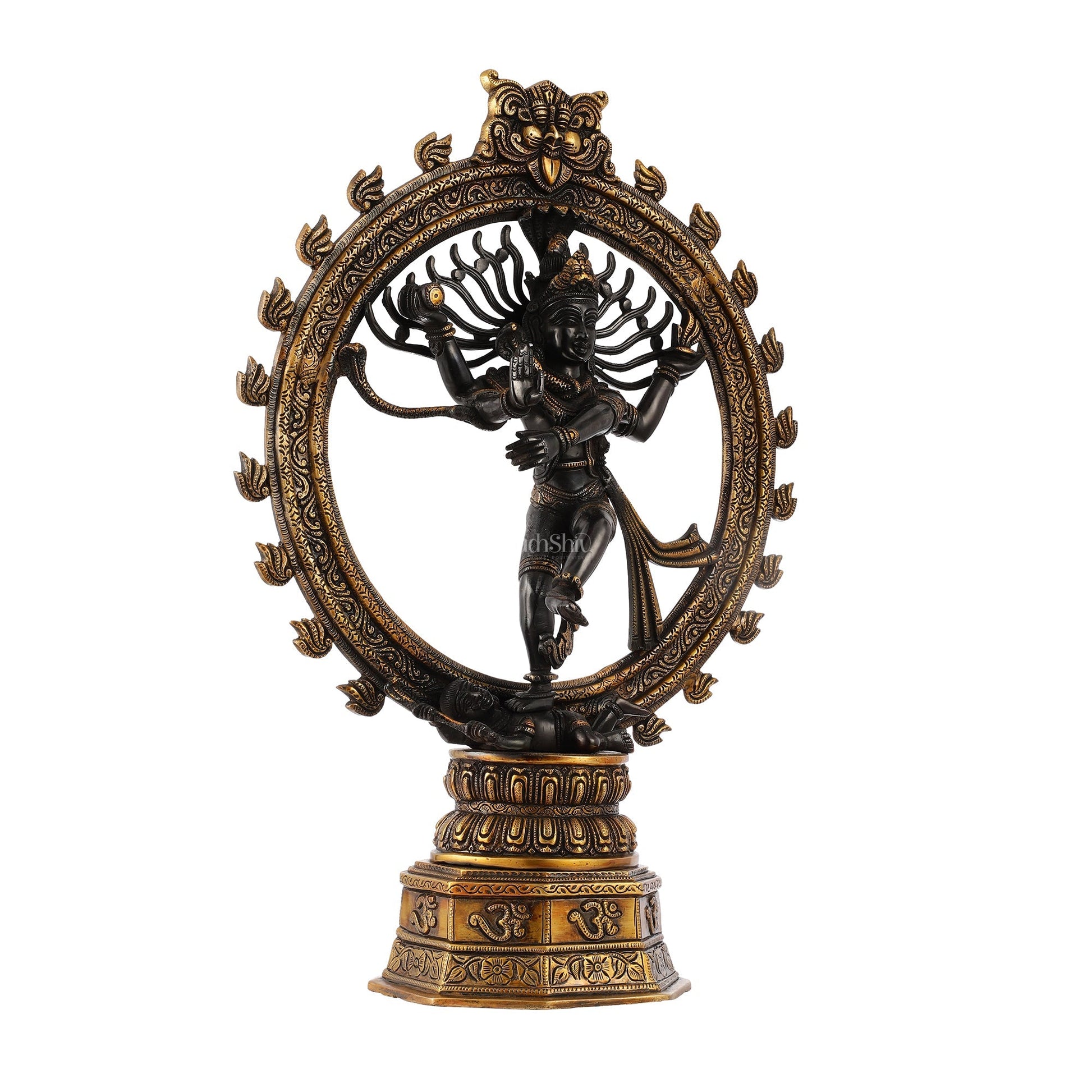 Superfine Brass Nataraja Dancing Shiva Statue - 23 inch