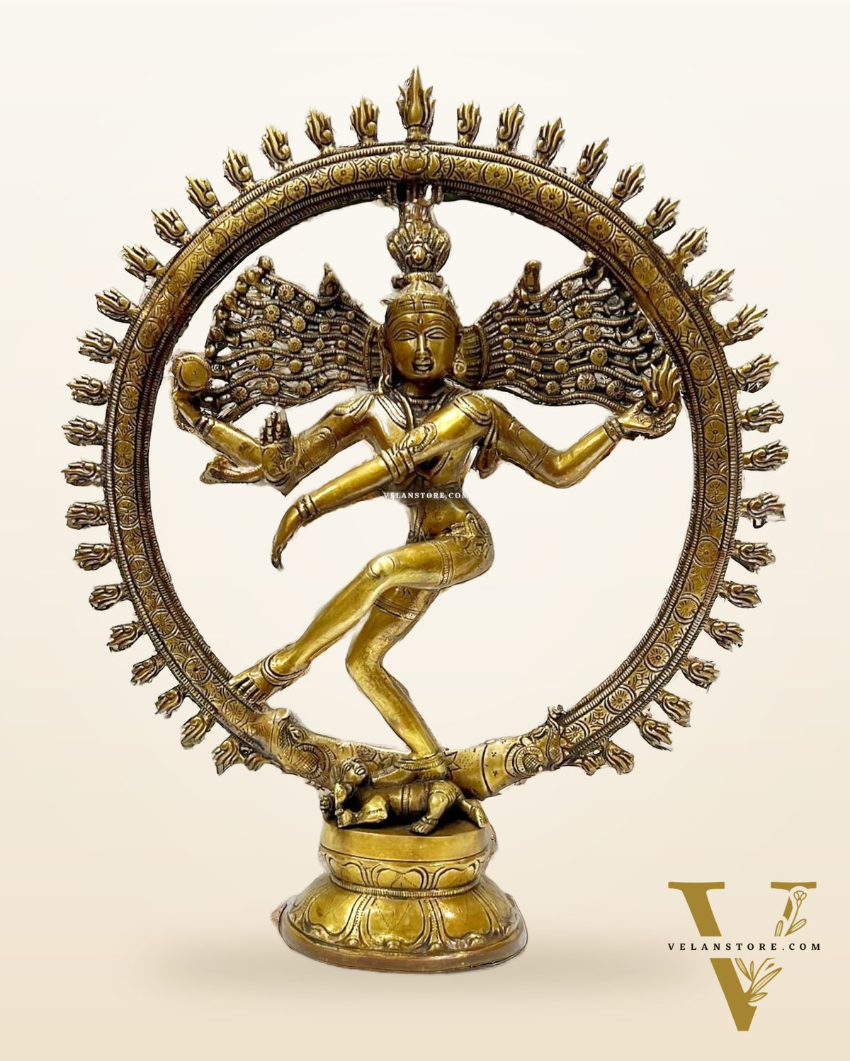 Superfine Brass Nataraja Statue - 20 INCH