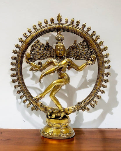 Superfine Brass Nataraja Statue - 20 INCH