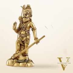 Superfine Brass Parshuram Idol - 7.5 Inch