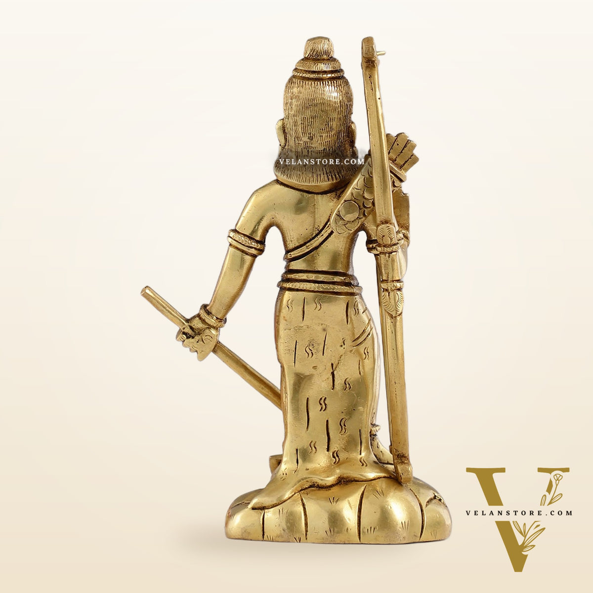 Superfine Brass Parshuram Idol - 7.5 Inch