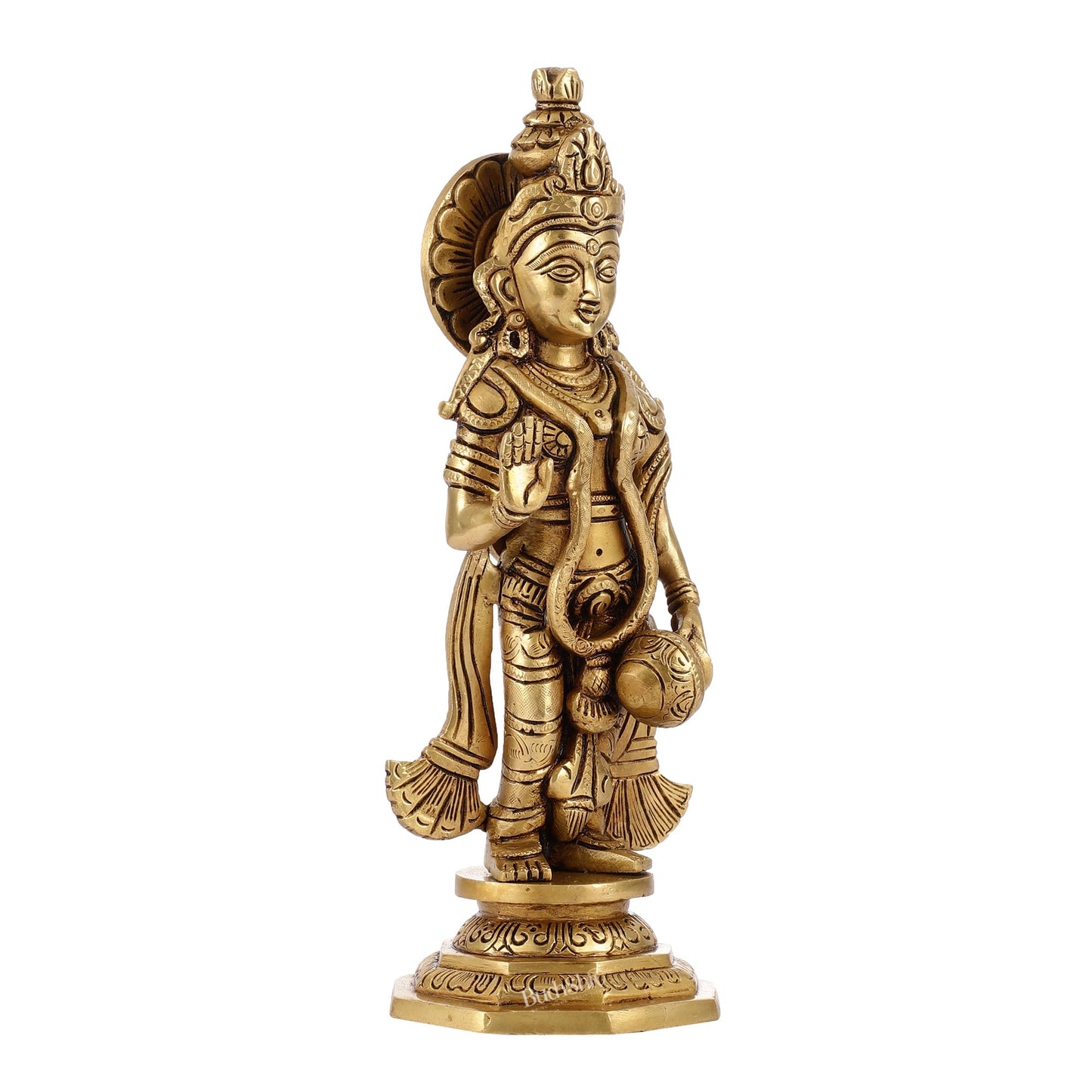 Superfine Brass Radha Krishna Idol | Height 12.5 inch