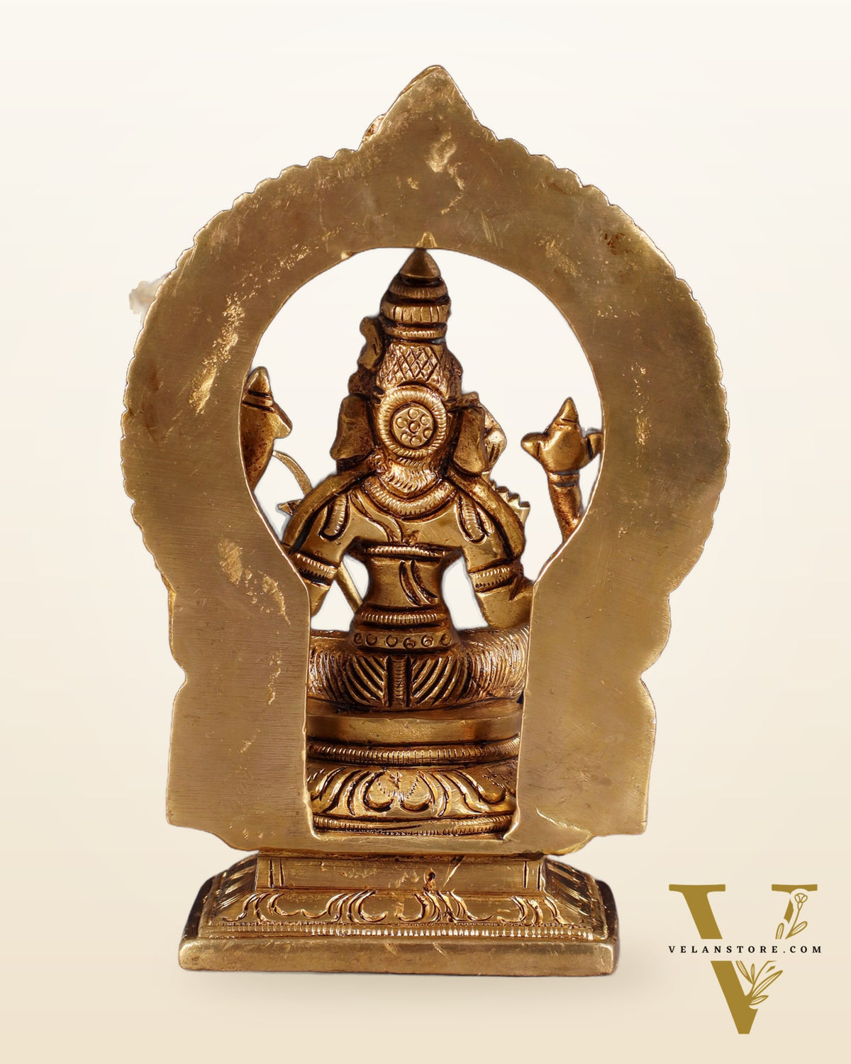 Superfine Brass Rajarajeshwari Tirupur Sundari Lalita Devi Idol | Height 6 inch