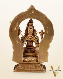 Superfine Brass Rajarajeshwari Tirupur Sundari Lalita Devi Idol | Height 6 inch