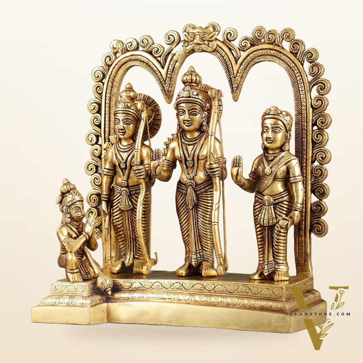 Superfine Brass Ram Darbar Idol - 12