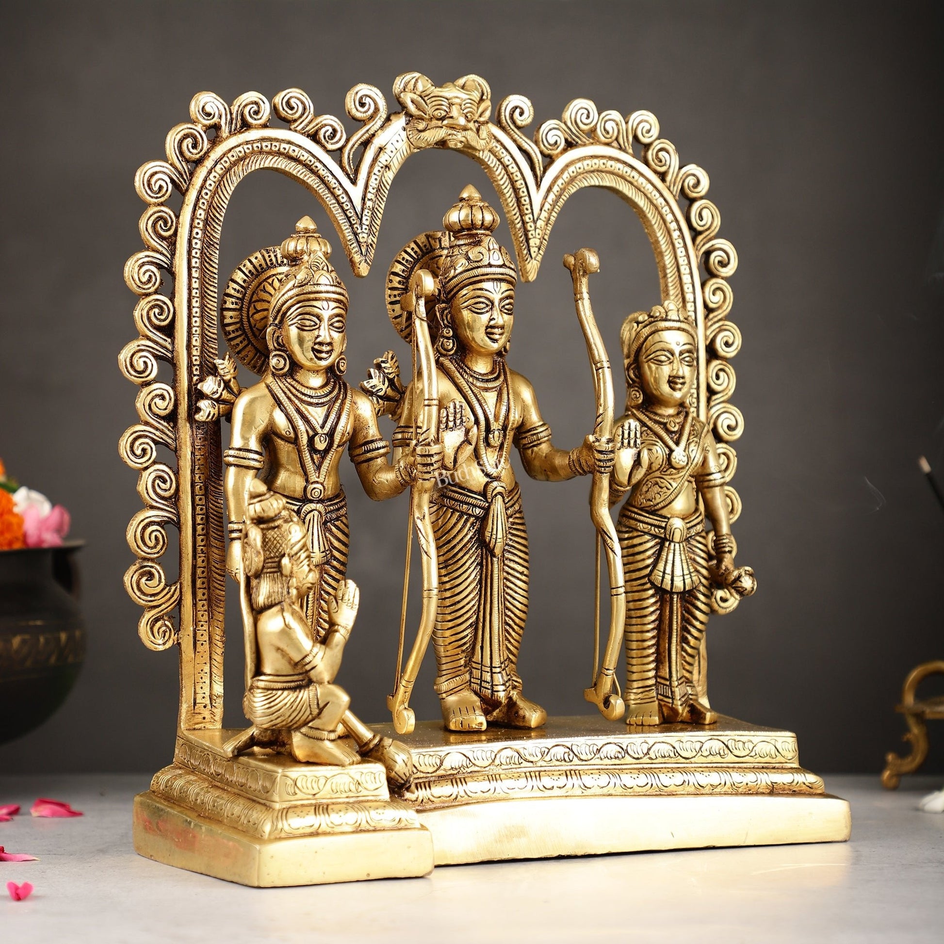 Superfine Brass Ram Darbar Idol - 12