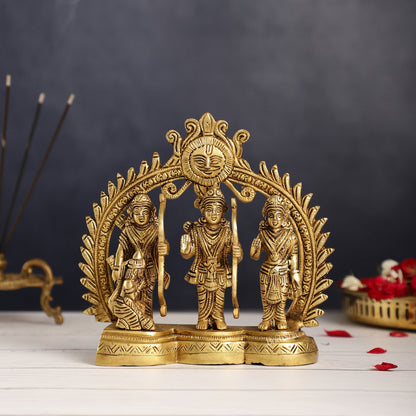 Superfine Brass Ram Darbar Idol | Height 7.5 inch