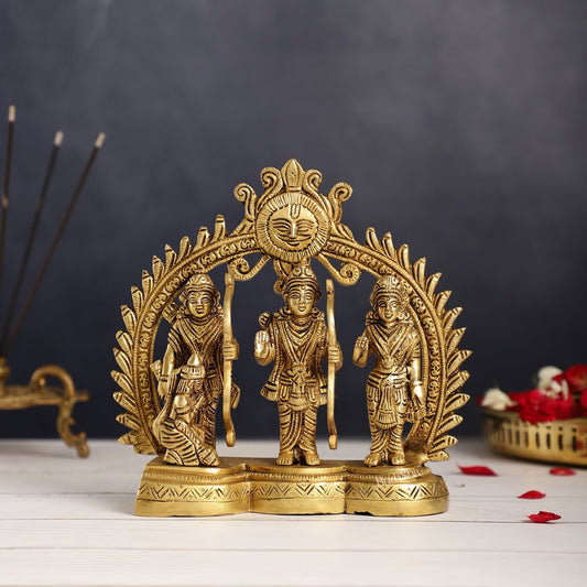 Superfine Brass Ram Darbar Idol | Height 7.5 inch