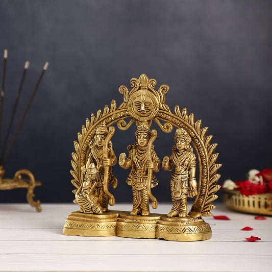 Superfine Brass Ram Darbar Idol | Height 7.5 inch