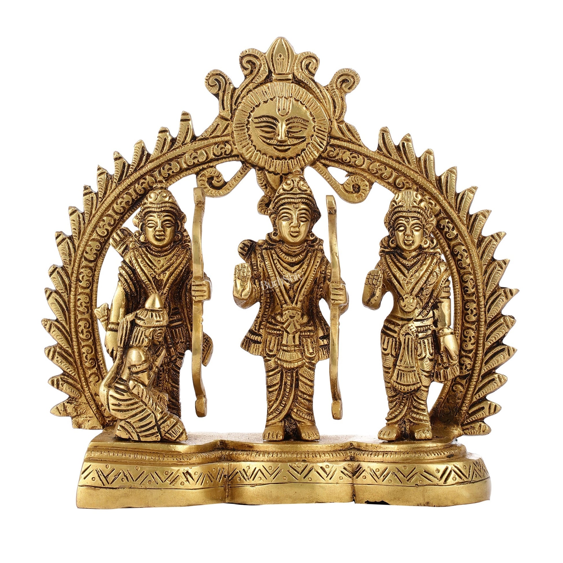 Superfine Brass Ram Darbar Idol | Height 7.5 inch