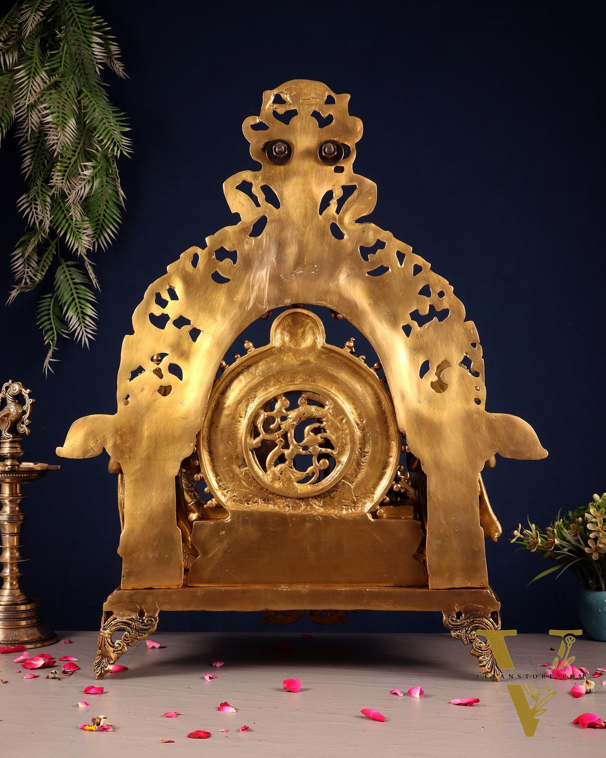 Superfine Brass Ram Darbar Idol |(Ramapatabhishekam) 23"
