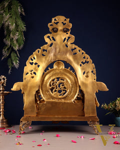 Superfine Brass Ram Darbar Idol |(Ramapatabhishekam) 23"