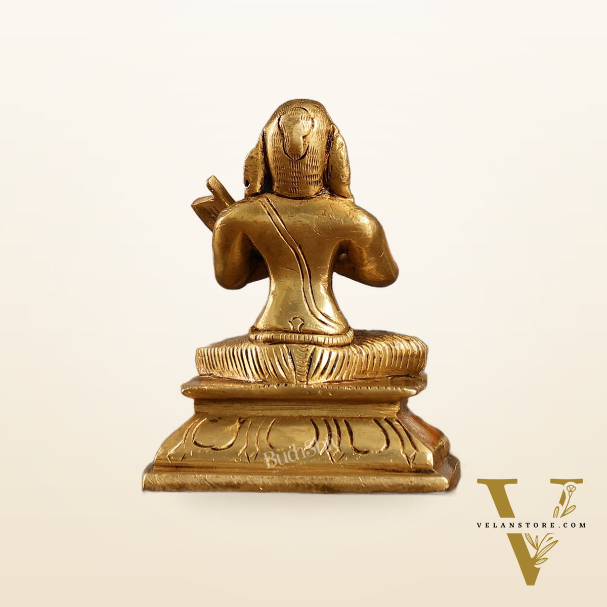 Superfine Brass Ramanujacharya Idol | Height 4 inch