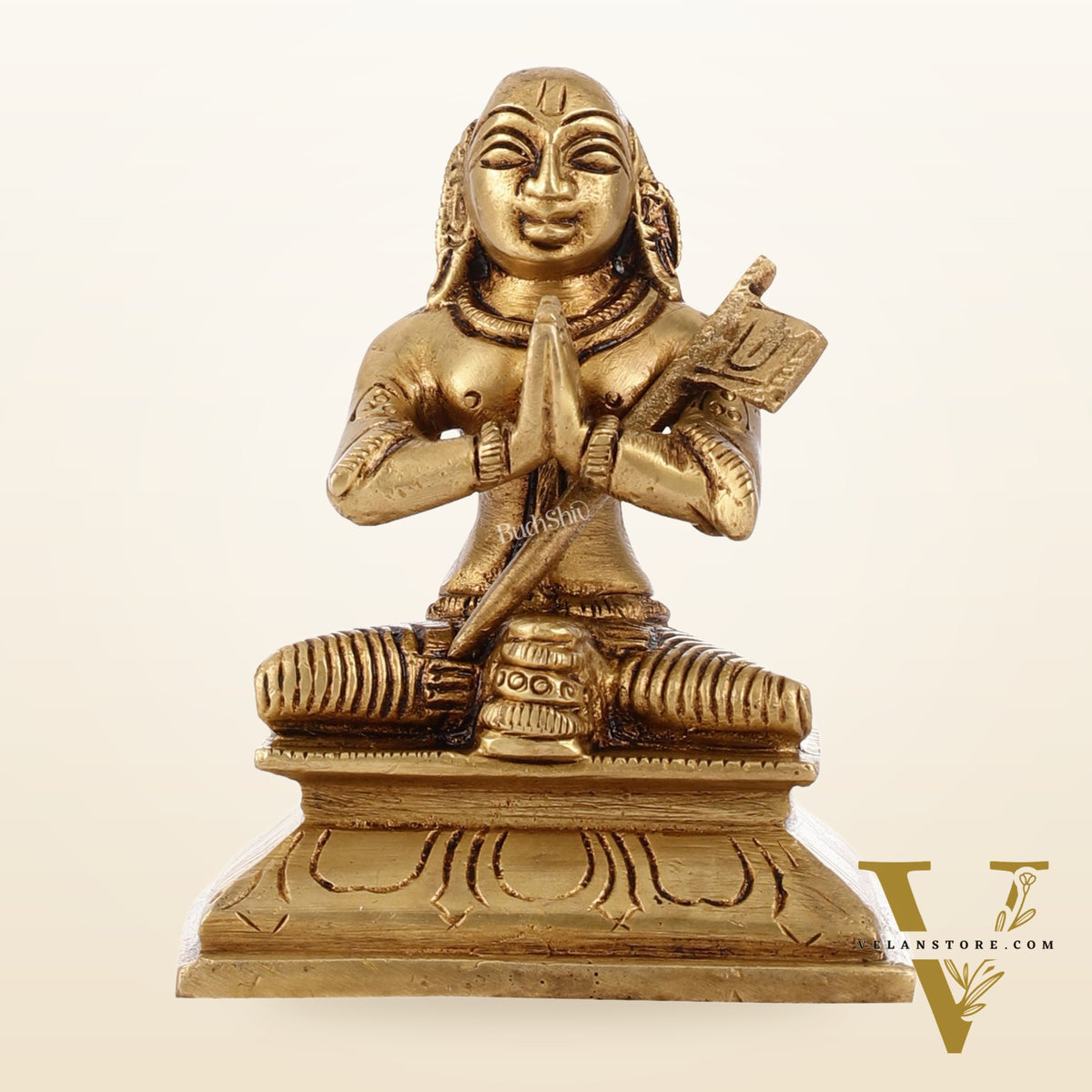 Superfine Brass Ramanujacharya Idol | Height 4 inch