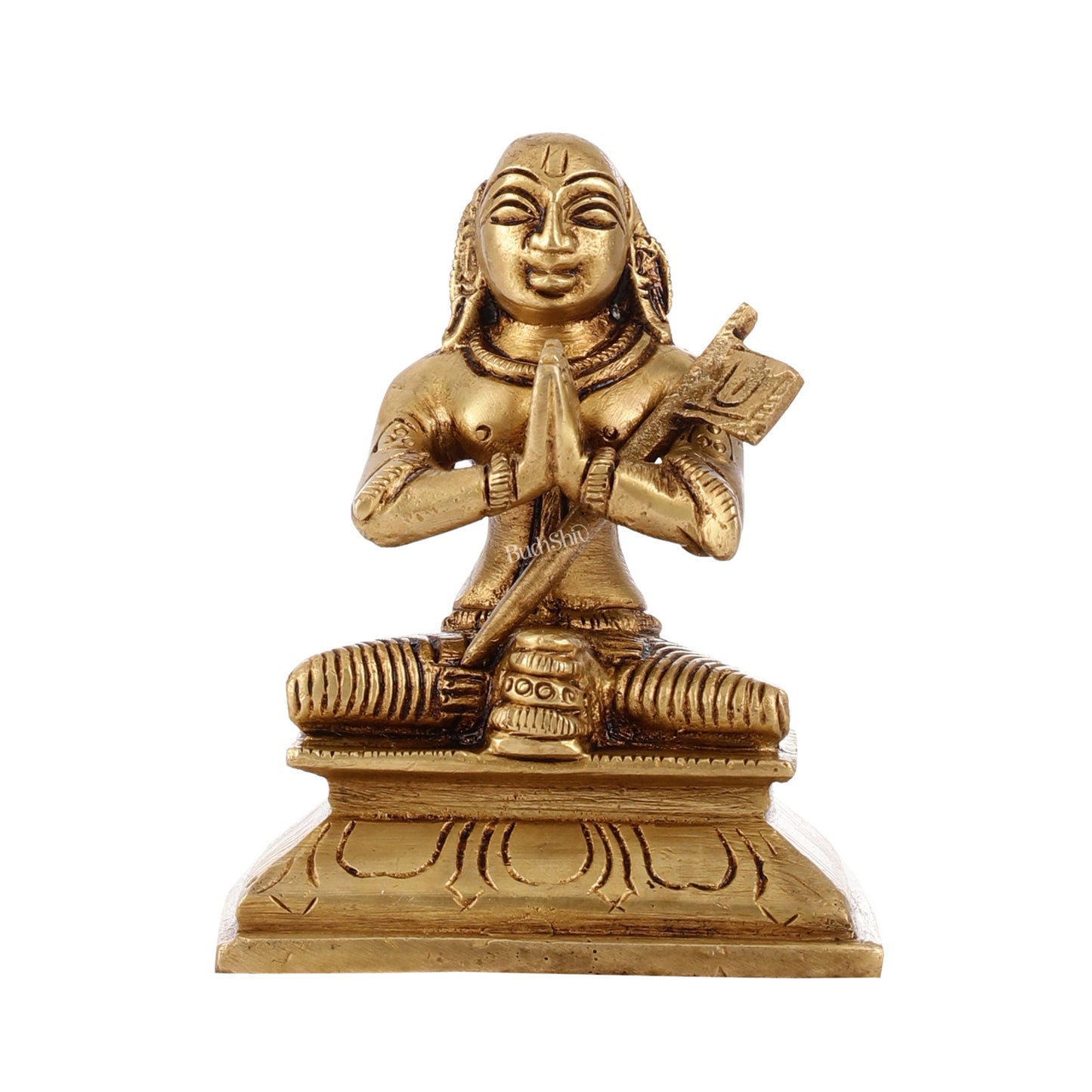 Superfine Brass Ramanujacharya Idol | Height 4 inch