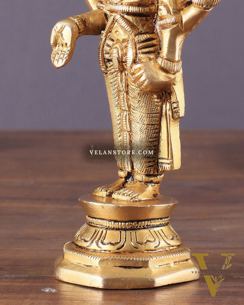 Superfine Brass Tirupati Balaji Idol (Small) 5.5"