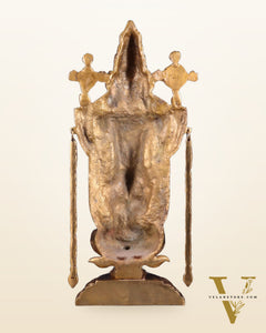 Superfine Brass Tirupati Balaji Idol with goddess Lakshmi | Height 20 inch