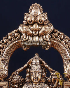 Superfine Brass Tirupati Balaji Statue - 6"