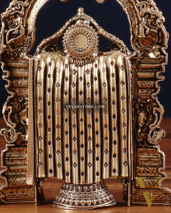 Superfine Brass Tirupati Balaji Statue - 6"