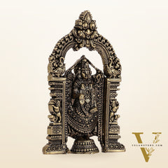 Superfine Brass Tirupati Balaji Statue - 6"