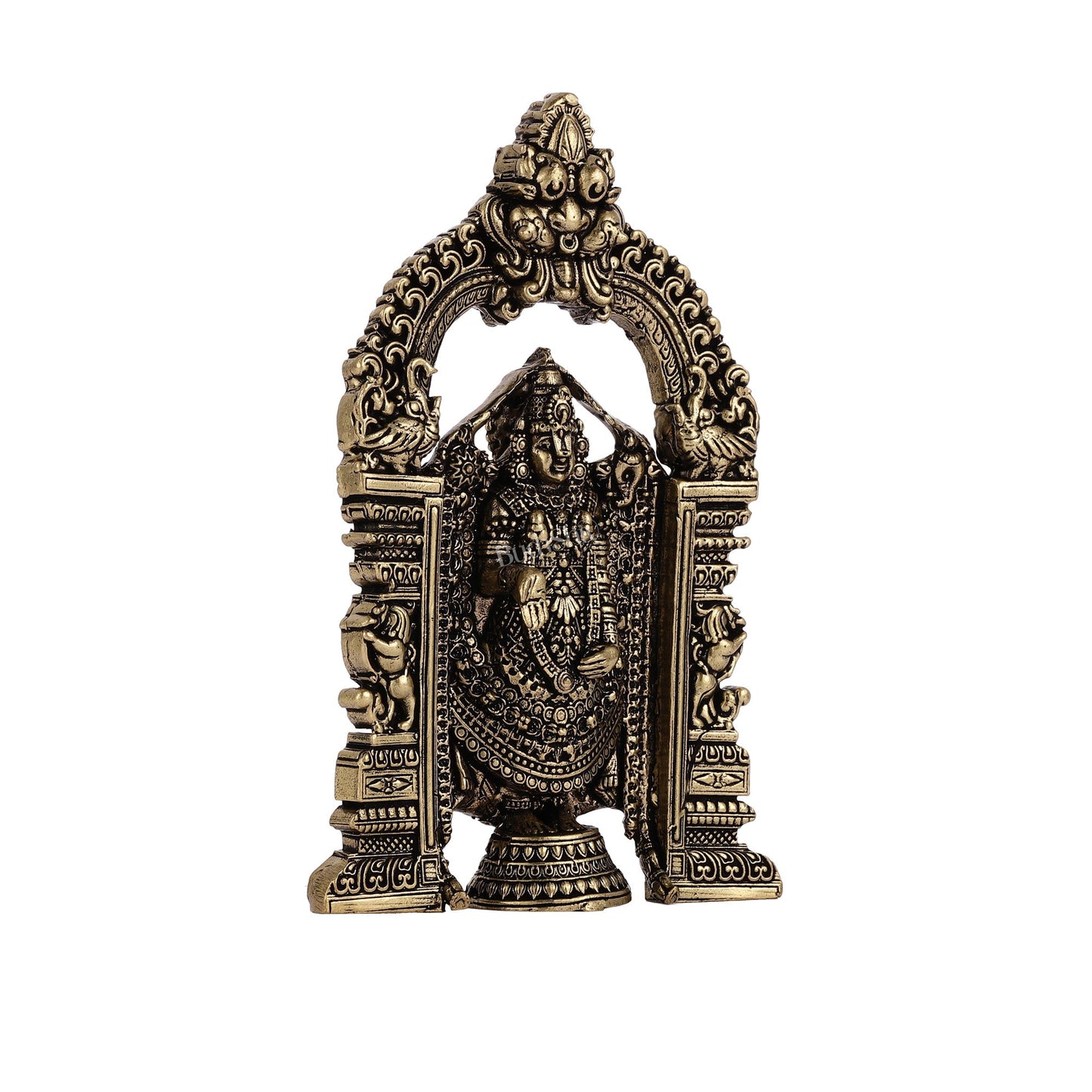 Superfine Brass Tirupati Balaji Statue - 6"