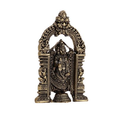 Superfine Brass Tirupati Balaji Statue - 6"