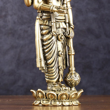Superfine Intricate Vishnu idol 7 inch