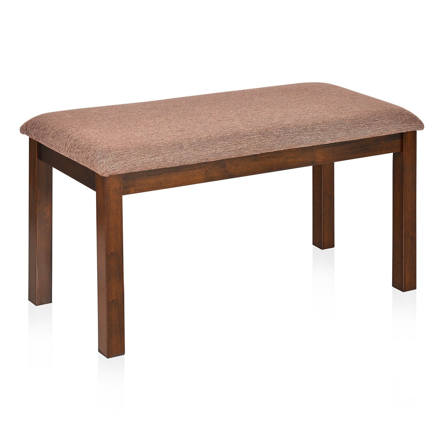 Nilkamal Sutlej Multi Use Medium Sitting Bench for Living Room | Dining Room (Antique Cherry)