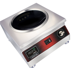 Aeonic Table-Top Induction Wok with SS 430 Kadai – 3.5 kW