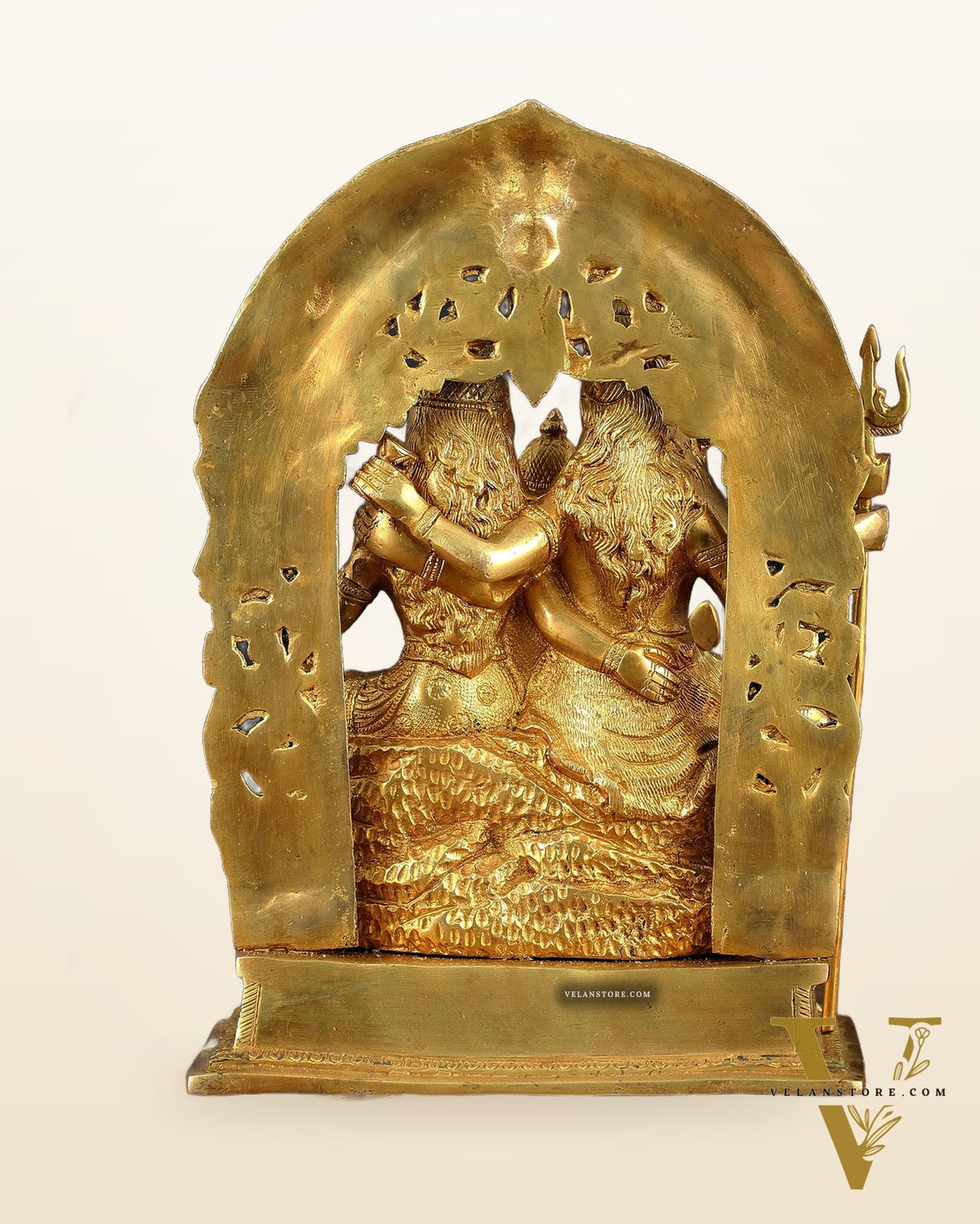 The complete Brass Shiva Parivar Idol 12"