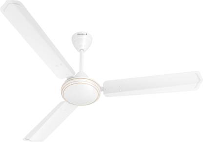 HAVELLS Thrill Air ES with 2 Year Warranty 1200 mm Ceiling Fan (White | Pack of 1)