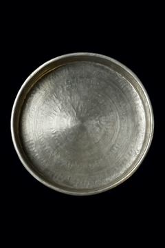 Eeyam (Tin) Plate – Traditional Pure Tin Thattu | 8–12 Inch | Velanstore-3
