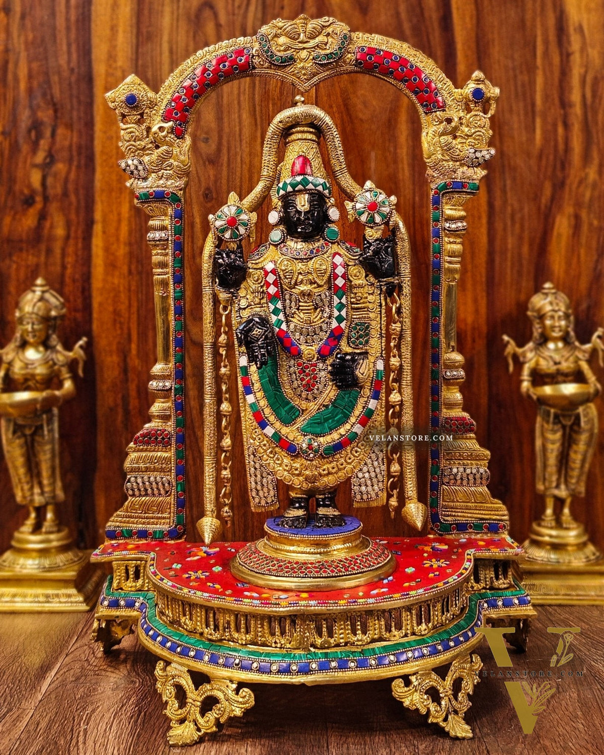 Tirupati Balaji Brass Idol 25 inches