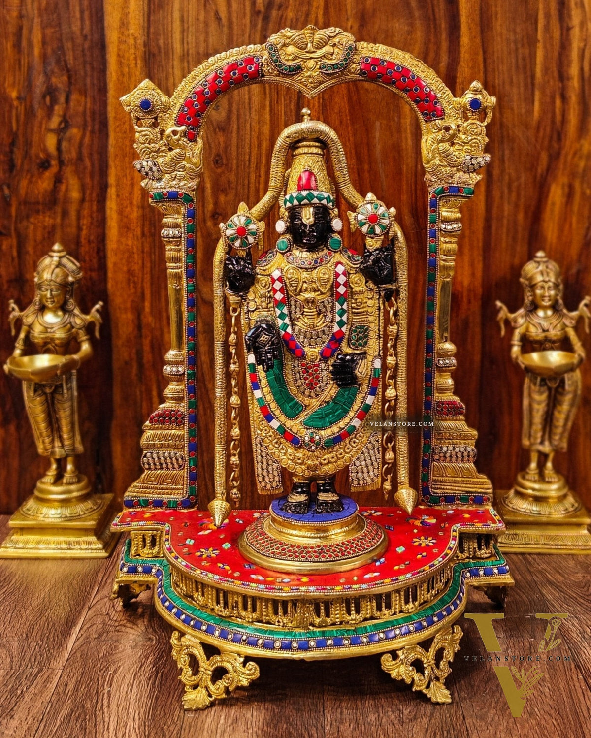 Tirupati Balaji Brass Idol 25 inches