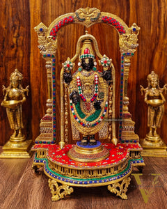 Tirupati Balaji Brass Idol 25 inches