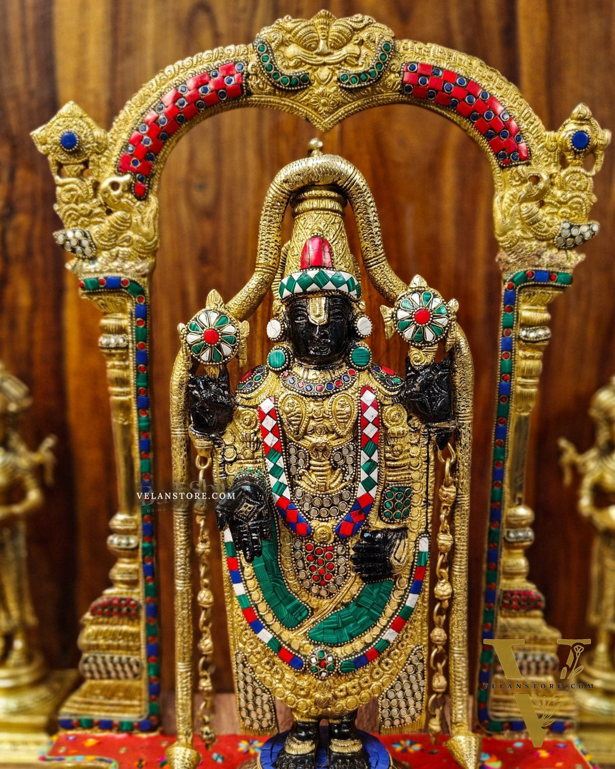 Tirupati Balaji Brass Idol 25 inches