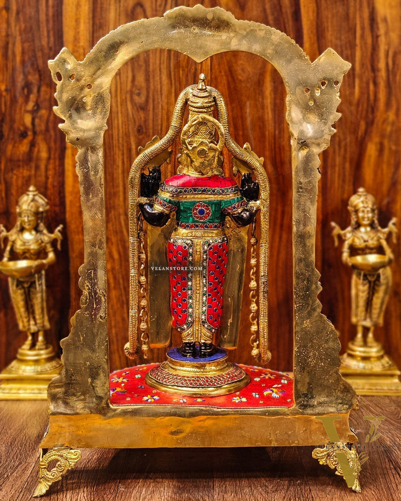 Tirupati Balaji Brass Idol 25 inches
