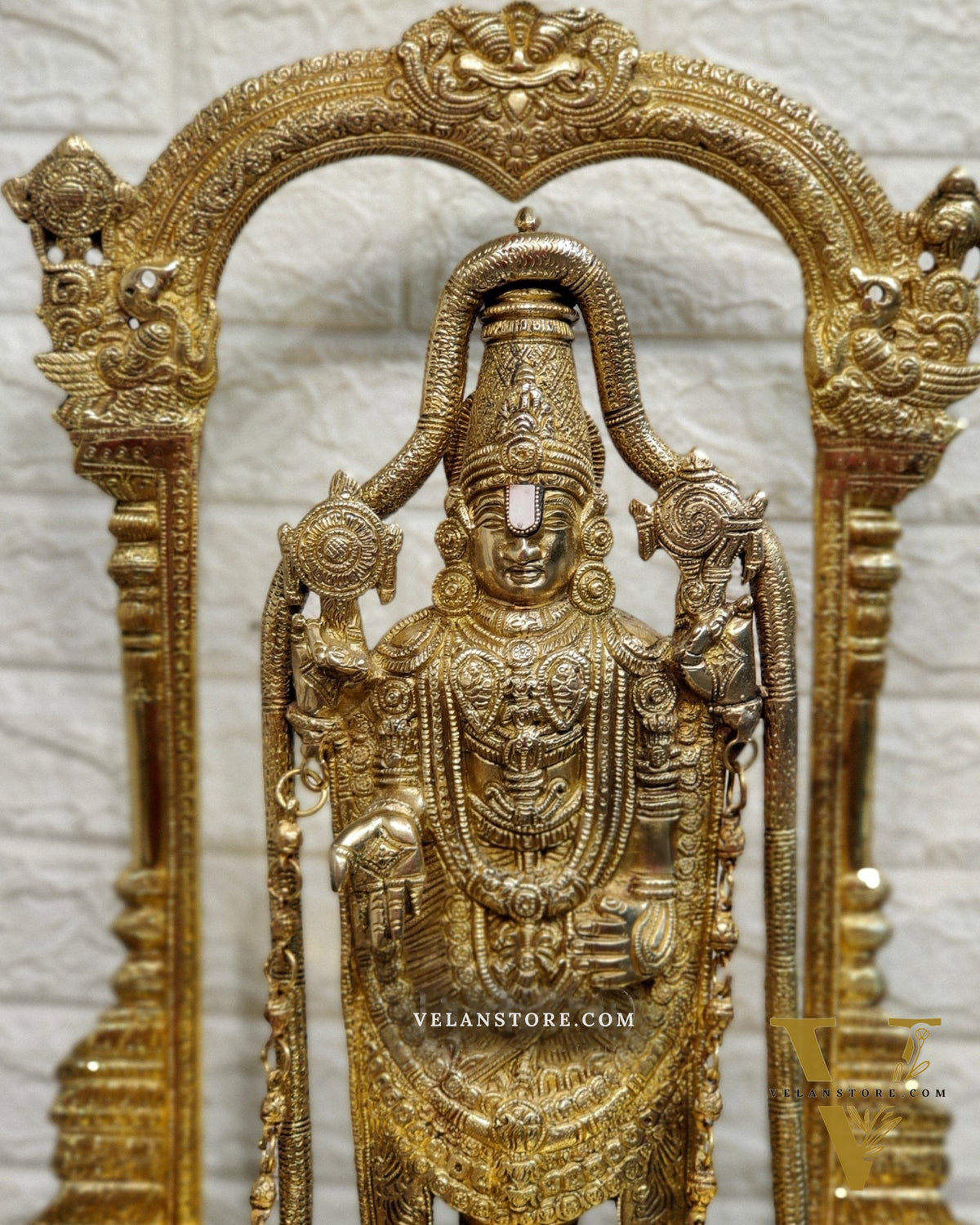 Tirupati Balaji Brass Idol 25 inches