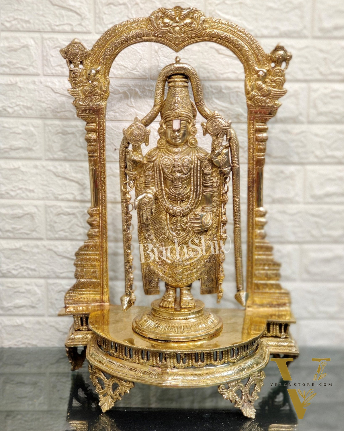 Tirupati Balaji Brass Idol 25 inches