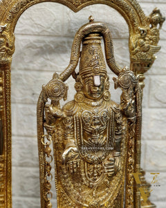 Tirupati Balaji Brass Idol 25 inches