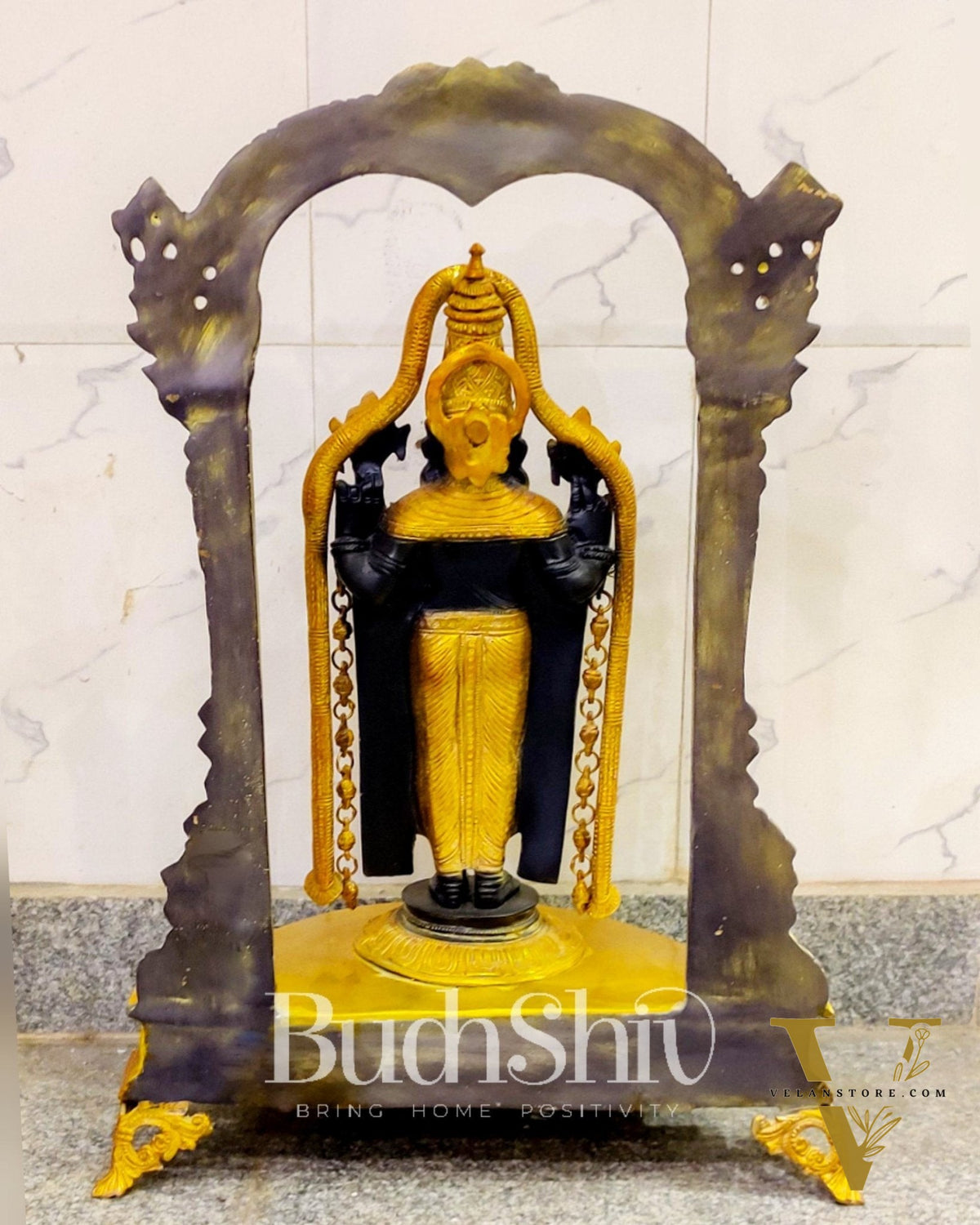 Tirupati Balaji Brass Idol 25 inches