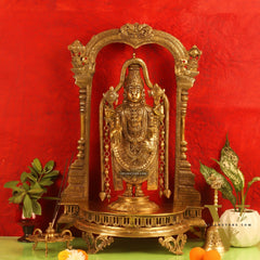 Tirupati Balaji Brass Idol 25 inches