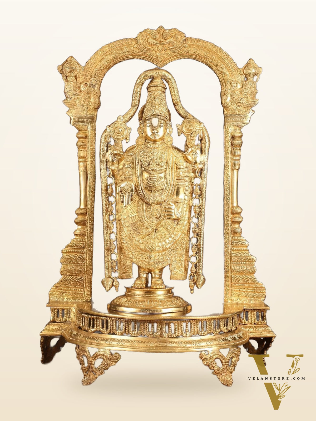 Tirupati Balaji Brass Idol 25 inches