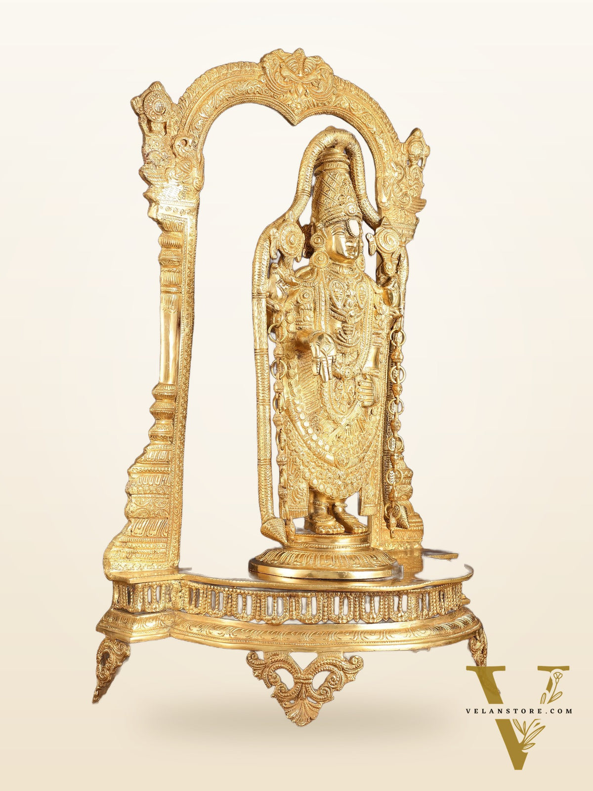 Tirupati Balaji Brass Idol 25 inches